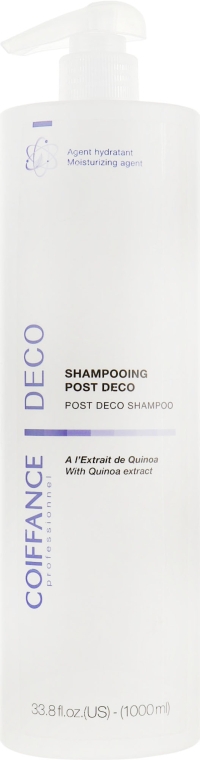 Шампунь для обесцвеченых волос - Coiffance Professionnel Post Deco Shampoo — фото N1