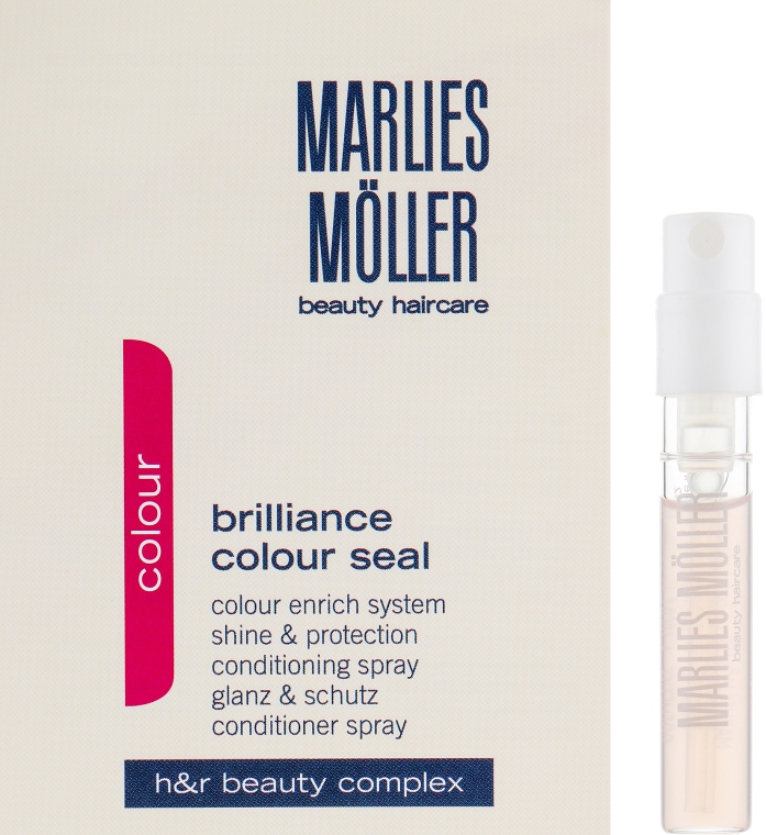 Кондиціонер-спрей для фарбованого волосся - Marlies Moller Brilliance Colour Seal (пробник) — фото N1