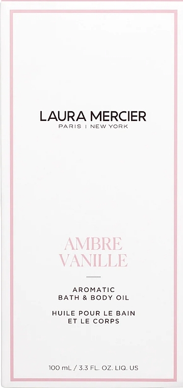 Ароматическое масло для ванны и тела "Ambre Vanille" - Laura Mercier Aromatic Bath & Body Oil — фото N2