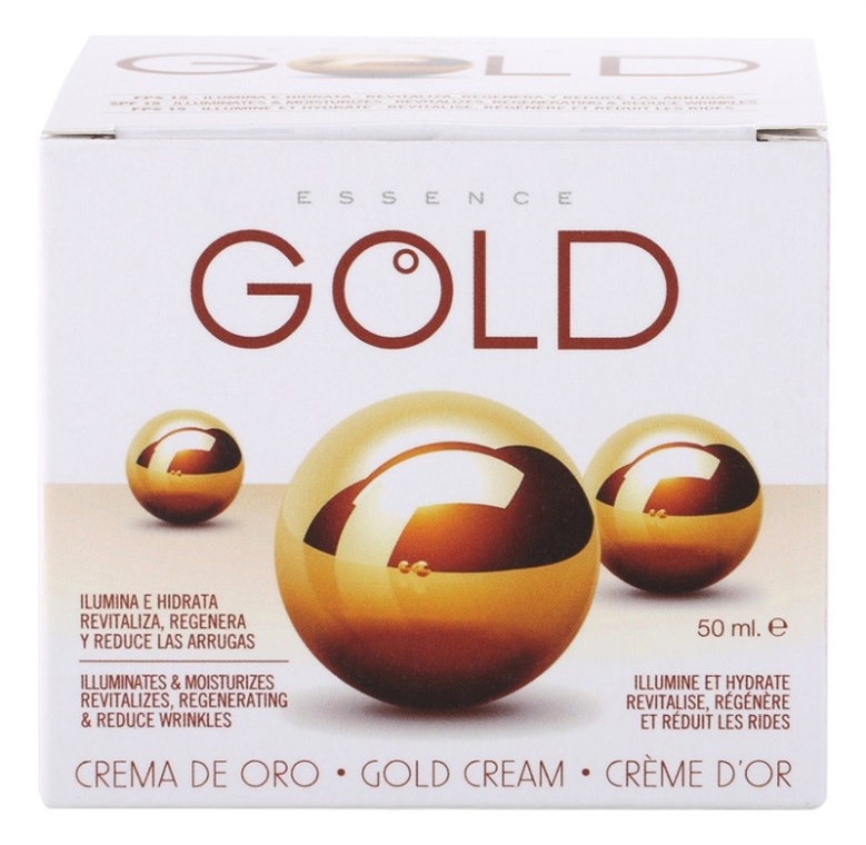 Крем для обличчя - Diet Esthetic Gold Cream SPF15 — фото N4