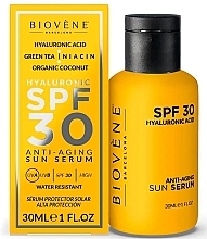 Антивікова сироватка для обличчя - Biovene Anti-Aging Sun Serum SPF30 — фото N1