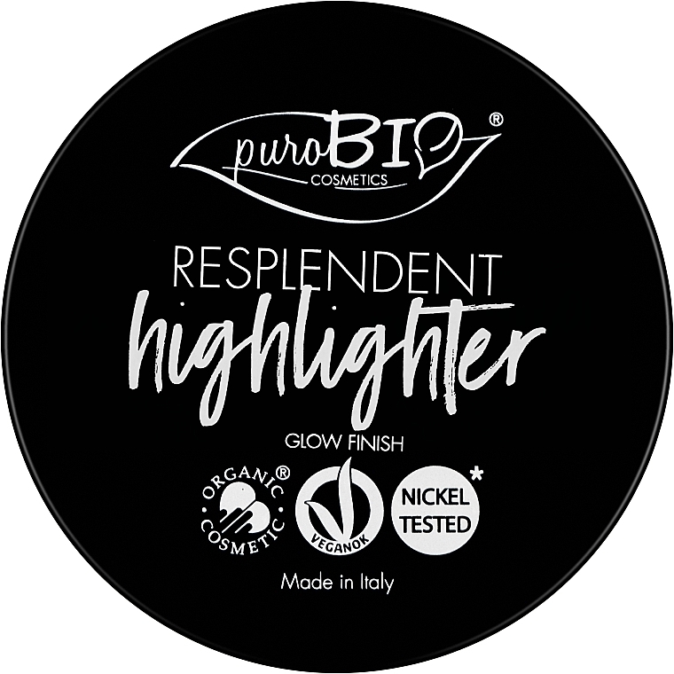 Хайлайтер - PuroBio Cosmetics Resplendent Highlighter — фото N2