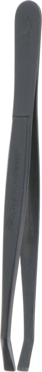 Пинцет для бровей в блистере 06-0453, черный - Niegeloh Solingen Professional — фото N1