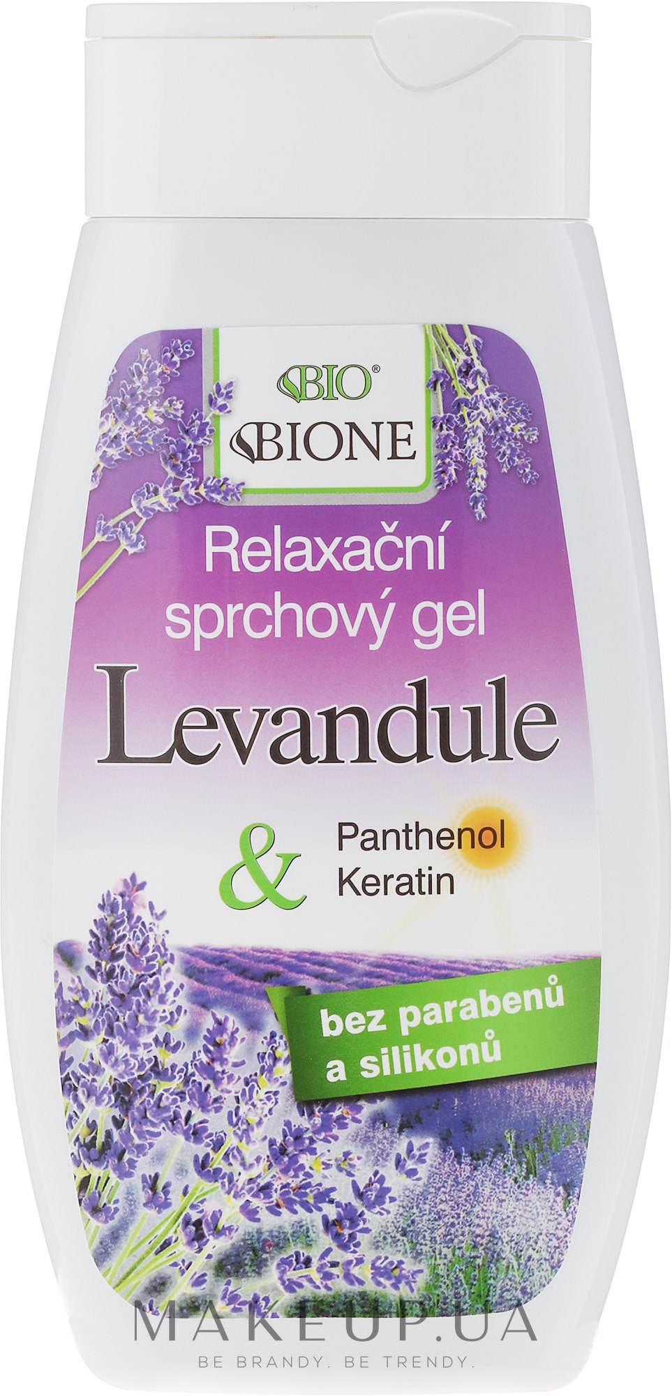 Гель для душа - Bione Cosmetics Lavender Relaxing Shower Gel — фото 260ml