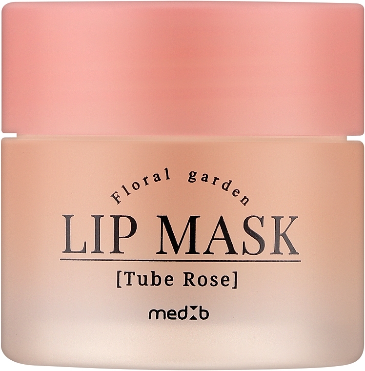 Бальзам-маска для губ "Тубероза" - Med B Floral Garden Lip Mask Tube Rose — фото N1