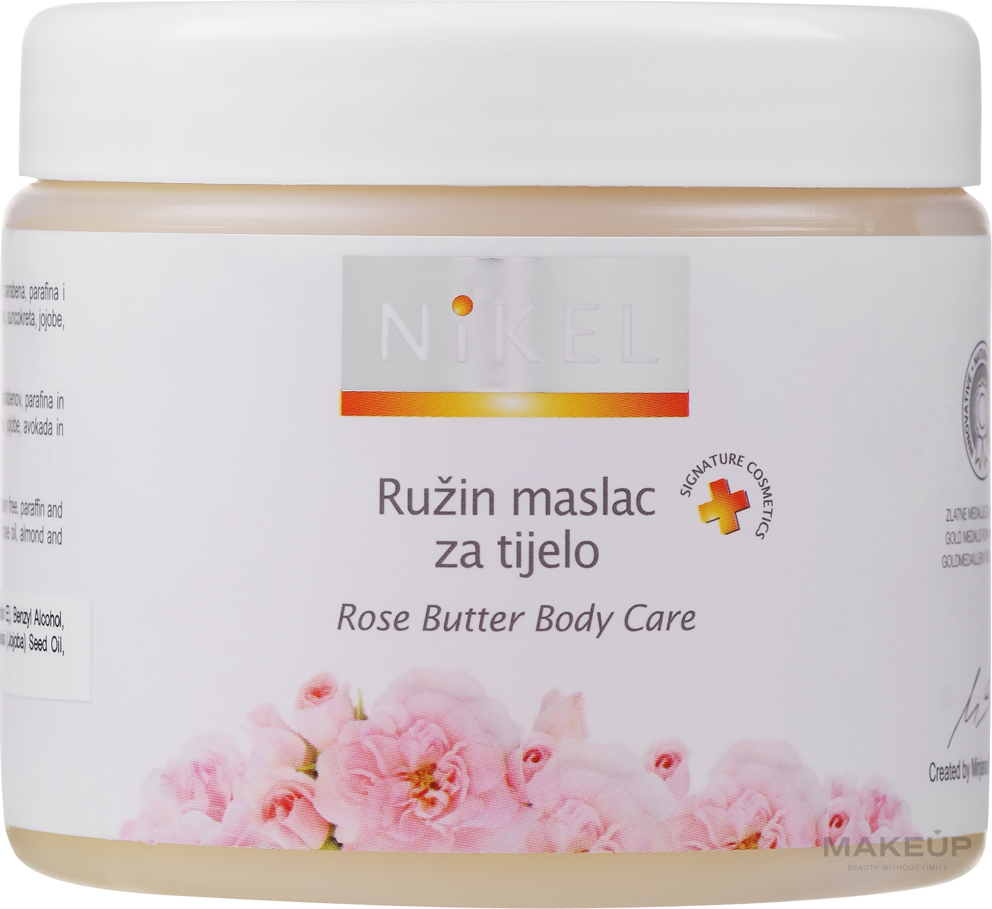 Масло для тела с розой - Nikel Rose Butter — фото 230ml