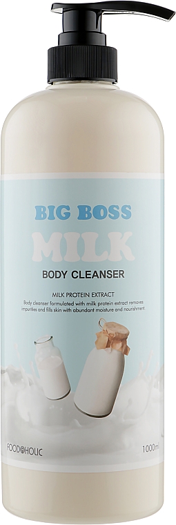 Гель для душа - Food A Holic Big Boss Milk Body Cleanser — фото N1