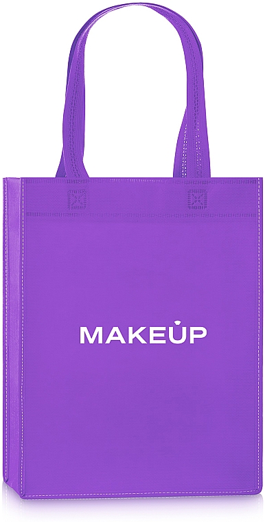 Сумка-шоппер, фиолетовая «Springfield» - Makeup Eco Friendly Tote Bag — фото N1