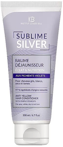 Кондиціонер проти жовтизни - Institut Claude Bell Sublime Silver Brightening and Nourishing Rejuvenating Balm — фото N1