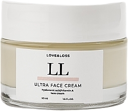 Зволожувальний крем для усіх типів шкіри - Love&Loss Ultra Face Cream — фото N1