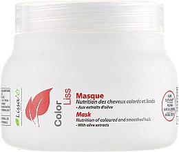 Парфумерія, косметика Живильна маска для фарбованого прямого волосся - Lissa`O Paris Color Liss Mask