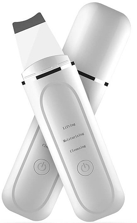 Аппарат для ультразвуковой чистки лица, серый - Beauty Relax Peel & Lift Silver — фото N1