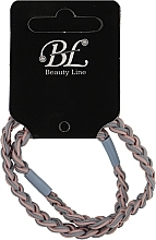 Резинки для волосся, 405016, блакитно-рожева - Beauty Line — фото N1