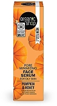 Сыворотка для жирной кожи "Тыква и мед" - Organic Shop Pumpkin & Honey Pore Minimizing Serum — фото N2