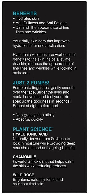 Увлажняющая сыворотка для лица - BarberPro Hydrating Hyaluronic Acid 2% Daily Serum — фото N2
