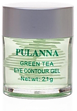 Тонизирующий гель для глаз - Pulanna Green Tea Eye Countour Gel  — фото N1