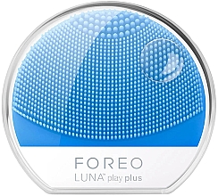 Духи, Парфюмерия, косметика Щетка для лица очищающая, электрическая - Foreo Luna Plus Device Aquamarine