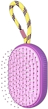 Парфумерія, косметика Щітка для розплутування волосся, 03009, фіолетова - Beter On The Go Detangling Brush