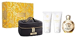 Духи, Парфюмерия, косметика Versace Eros Pour Femme - Набор (edp/100ml + b/lot/100ml + sh/gel/100ml + bag)