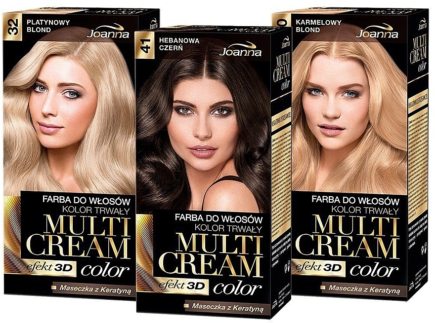 УЦЕНКА Краска для волос - Joanna Hair Color Multi Cream Color * — фото N5