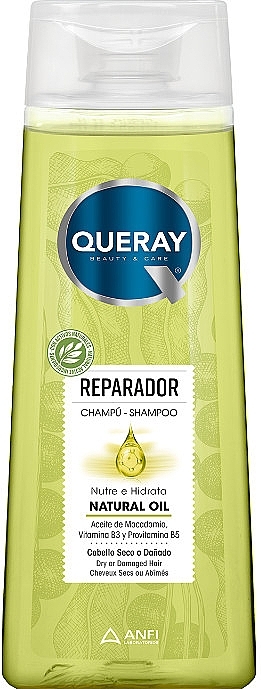 Восстанавливающий шампунь для волос - Queray Revitalizing Shampoo — фото N1