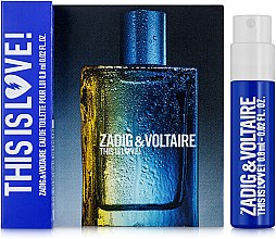 Духи, Парфюмерия, косметика Zadig & Voltaire This is Love! for Him - Туалетная вода (пробник)