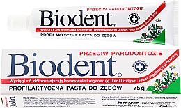 Зубна паста проти пародонтиту - Biodent — фото N1