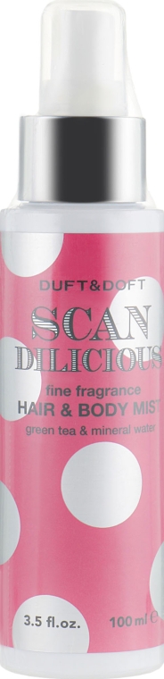 Мист для волос и тела - Duft & Doft Scandilicious Fine Fragrance Hair & Body Mist