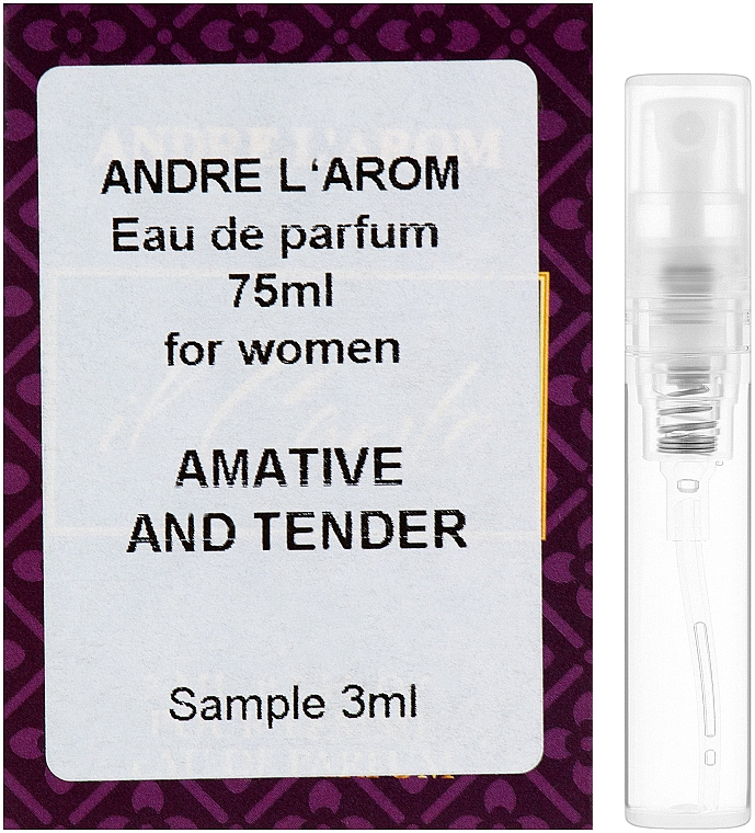 Andre L`Arom It`s Your Choice "Amative and Tendre" - Парфюмированная вода (пробник)