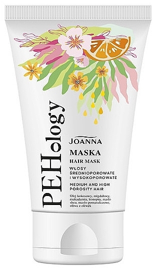 Маска для волос средней и высокой пористости - Joanna PEHology Medium And High Hair Porosity Hair Mask — фото N1