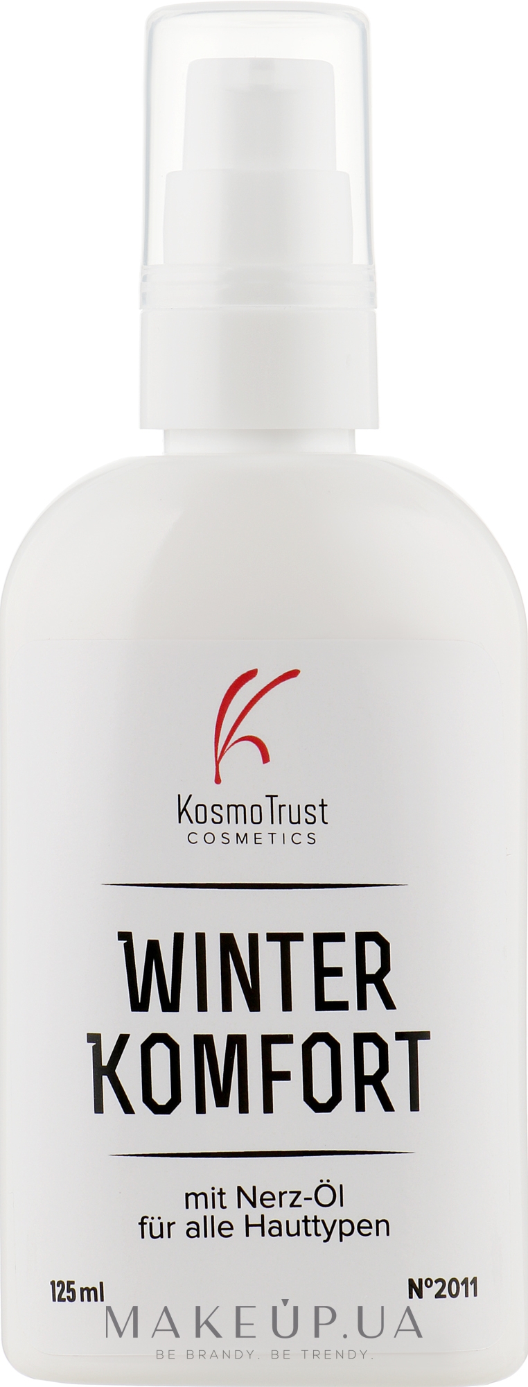 Крем для лица "Защита от холода" SPF 15 - KosmoTrust Cosmetics Winter Komfort — фото 125ml