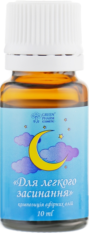 Композиція ефірних олій "Для легкого засипання" - Green Pharm Cosmetic — фото N2