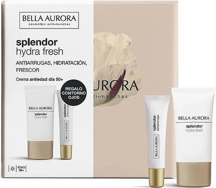 Набір - Bella Aurora Splendor Hydra Fresh Set (f/cr/50ml+eye/cr/15ml) — фото N3