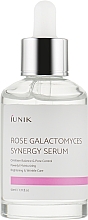 Сироватка з трояндою і галактомізисом - iUNIK Rose Galactomyces Synergy Serum — фото N2