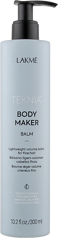 Бальзам для объема волос - Lakme Teknia Body Maker Balm