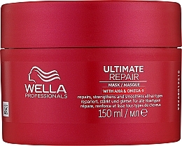 Крем-маска для всіх типів волосся - Wella Professionals Ultimate Repair Mask With AHA & Omega-9 — фото N3