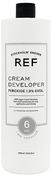 Крем-окислювач - REF Cream Developer Peroxide 1,9% 6Vol — фото N1