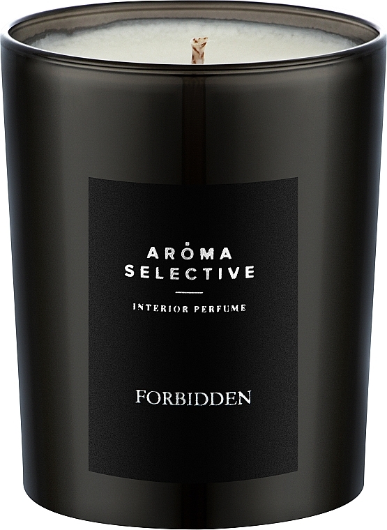 УЦІНКА Ароматична свічка "Forbidden" - Aroma Selective Scented Candle * — фото N1
