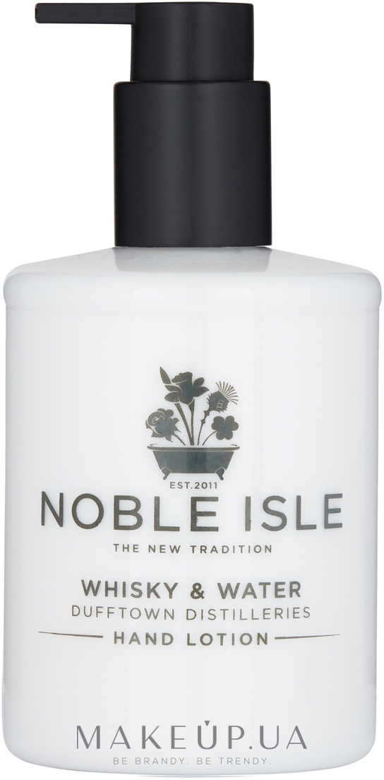 Noble Isle Whisky & Water - Лосьон для рук — фото 250ml