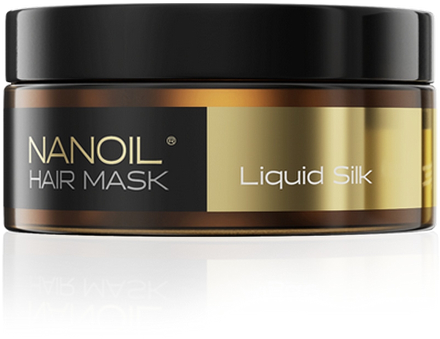 Маска для волосся з протеїнами шовку - Nanoil Liquid Silk Hair Mask — фото N1