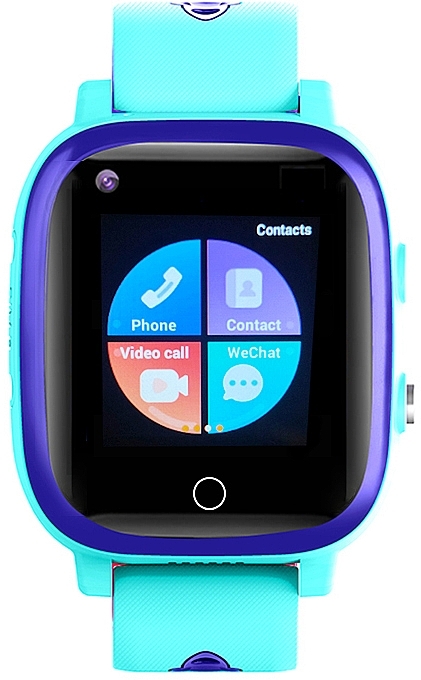 Смартгодинник для дітей, блакитний - Garett Smartwatch Kids Life Max 4G RT — фото N1