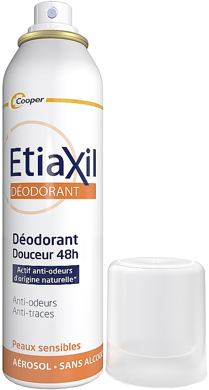 Дезодорант-аэрозоль - Etiaxil Deodorant Gentle Protection 48H Aerosol — фото N2