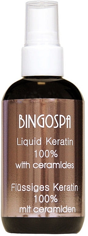 Рідкий кератин з керамідами - BingoSpa 100% Pure Liquid Keratin with Ceramides — фото N1