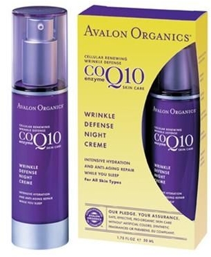 Крем для защиты от морщин "Коэнзим Q10" - Avalon Organics CoQ10 Repair Wrinkle Defense Creme-Broad Spectrum SPF 15