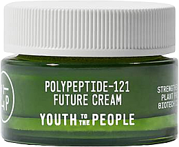 Парфумерія, косметика Зволожувальний крем для обличчя - Youth To The People Polypeptide-121 Future Cream (міні)