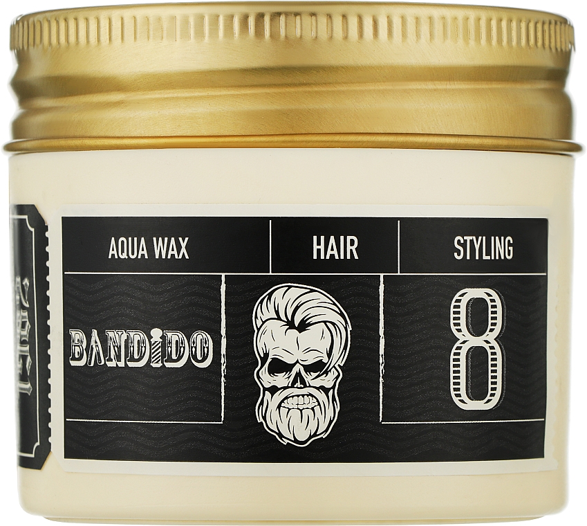 Воск для укладки волос на водной основе экстрасильной фиксации - Bandido Aqua Wax 8 Extreme Strong