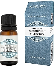 Эфирное масло мелиссы - Optima Natura 100% Natural Essential Oil Melissa — фото N1