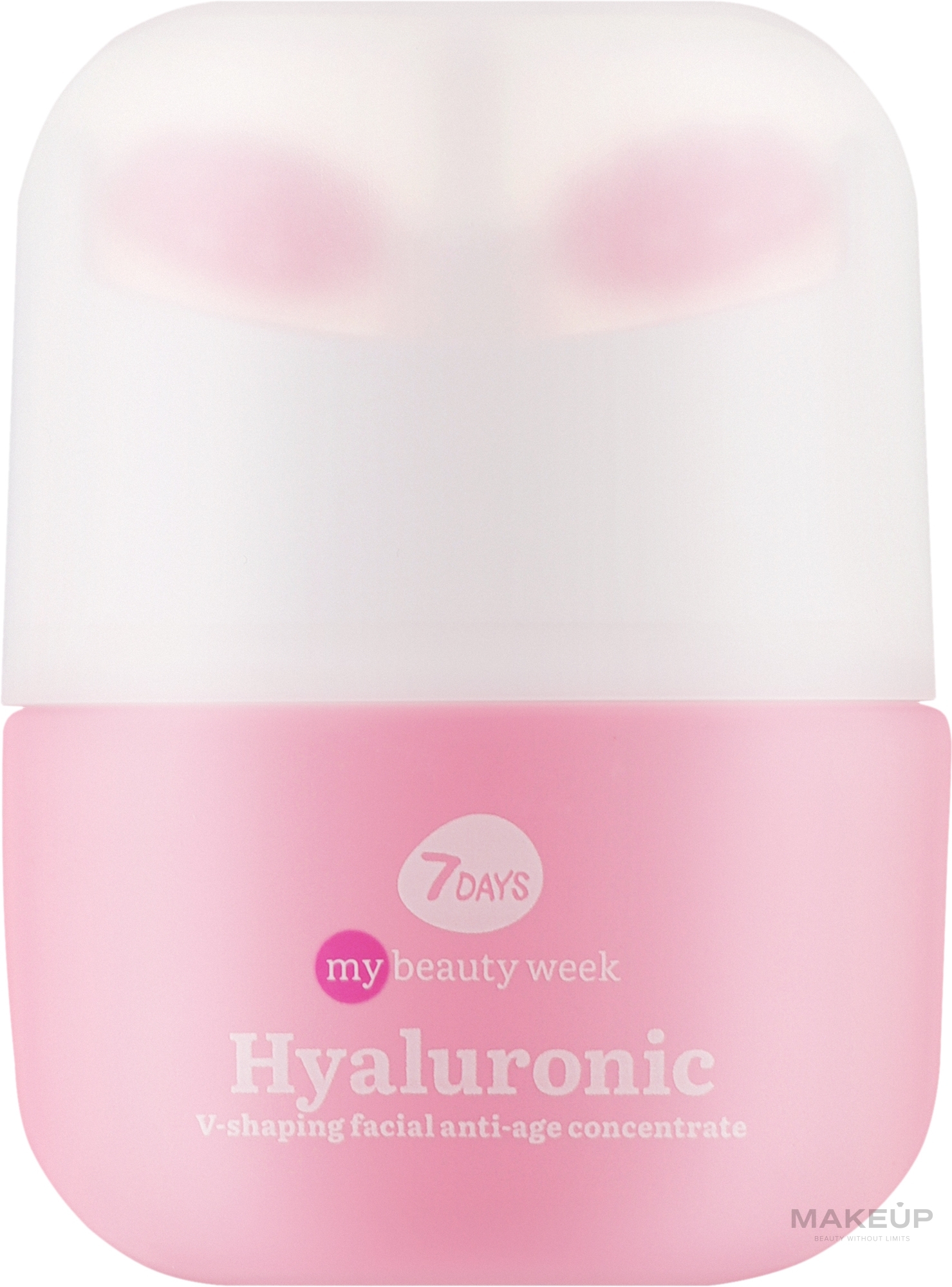 Крем-концентрат для V-зоны лица - 7 Days My Beauty Week Anti-Age Hyaluronic — фото 40ml