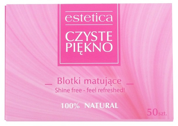 Матирующие салфетки для лица - Czyste Piekno — фото N1