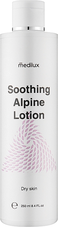 Тоник для сухой и чувствительной кожи - Medilux Soothing Alpine Lotion — фото N1